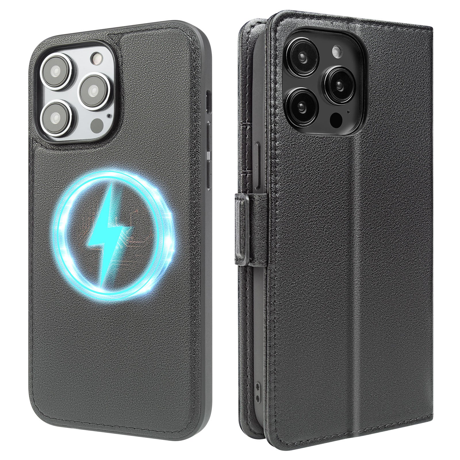 Kožené pouzdro na telefon iPhone 14 Pro Max Odnímatelný stojánek Kryt peněženky na telefon kompatibilní s MagSafe Kožené pouzdro na telefon iPhone 14 Pro Max Odnímatelný stojánek Kryt peněženky na telefon kompatibilní s MagSafe